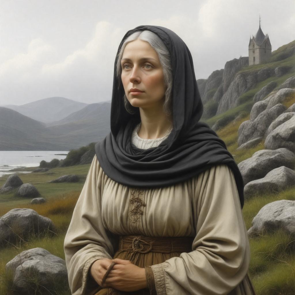 AI-created image of Saint Non