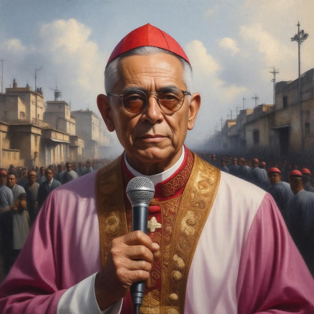 AI-created image of Saint Oscar Romero