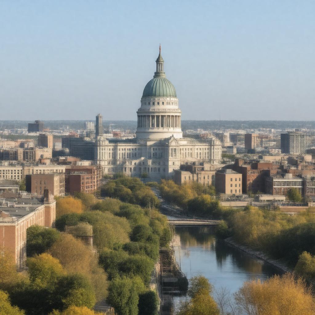 AI-created image of Saint Paul, Minnesota, United States