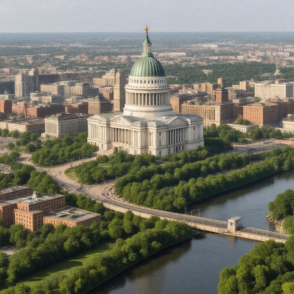 AI-created image of Saint Paul