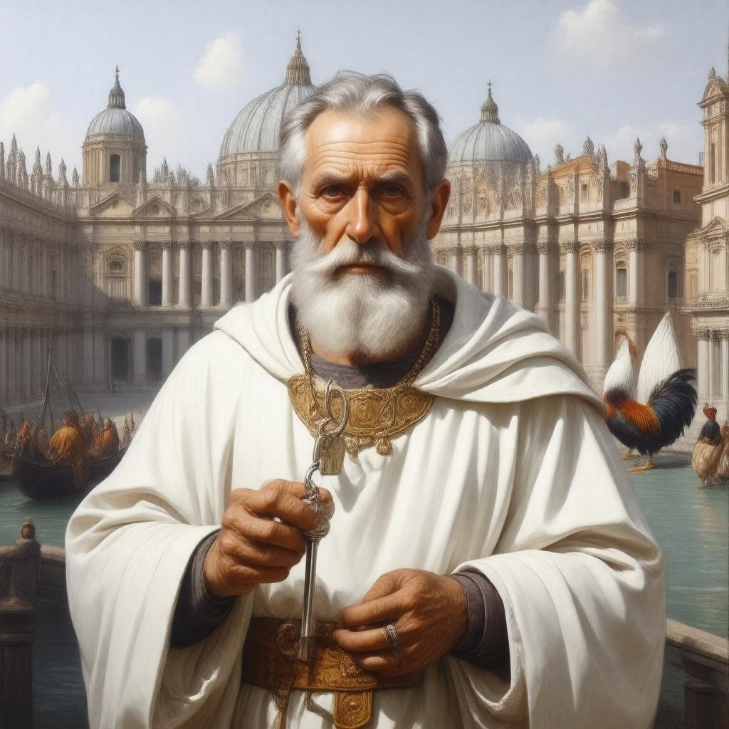 AI-created image of Saint Peter