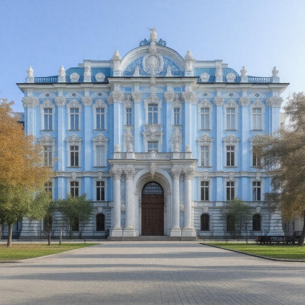 AI-created image of Saint Petersburg State University