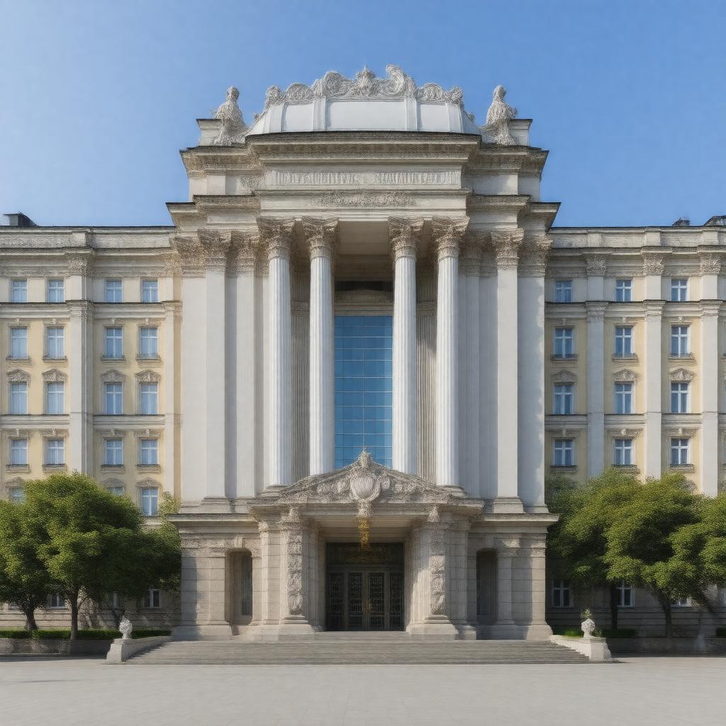 AI-created image of Saint Petersburg State University of Aerospace Instrumentation