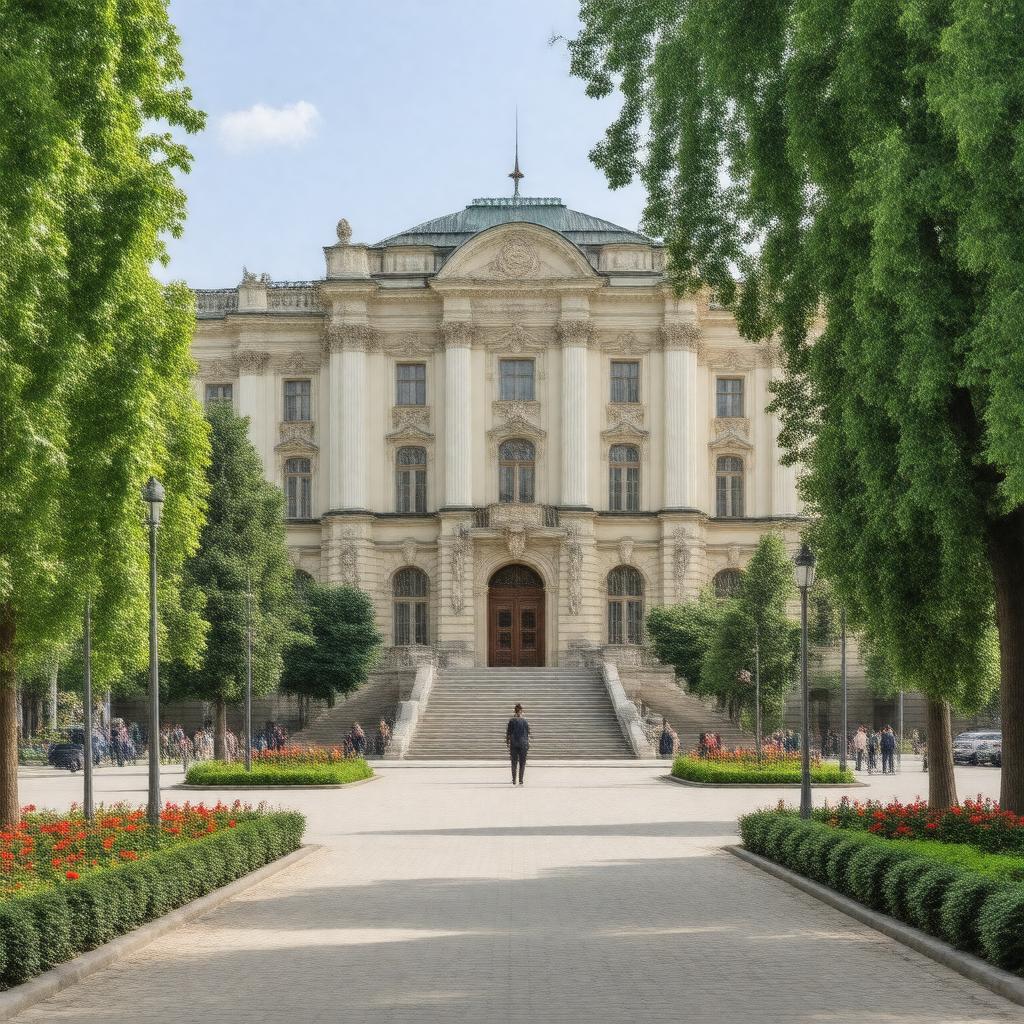 Click to view larger image AI-created image of Saint Petersburg State University of Economics