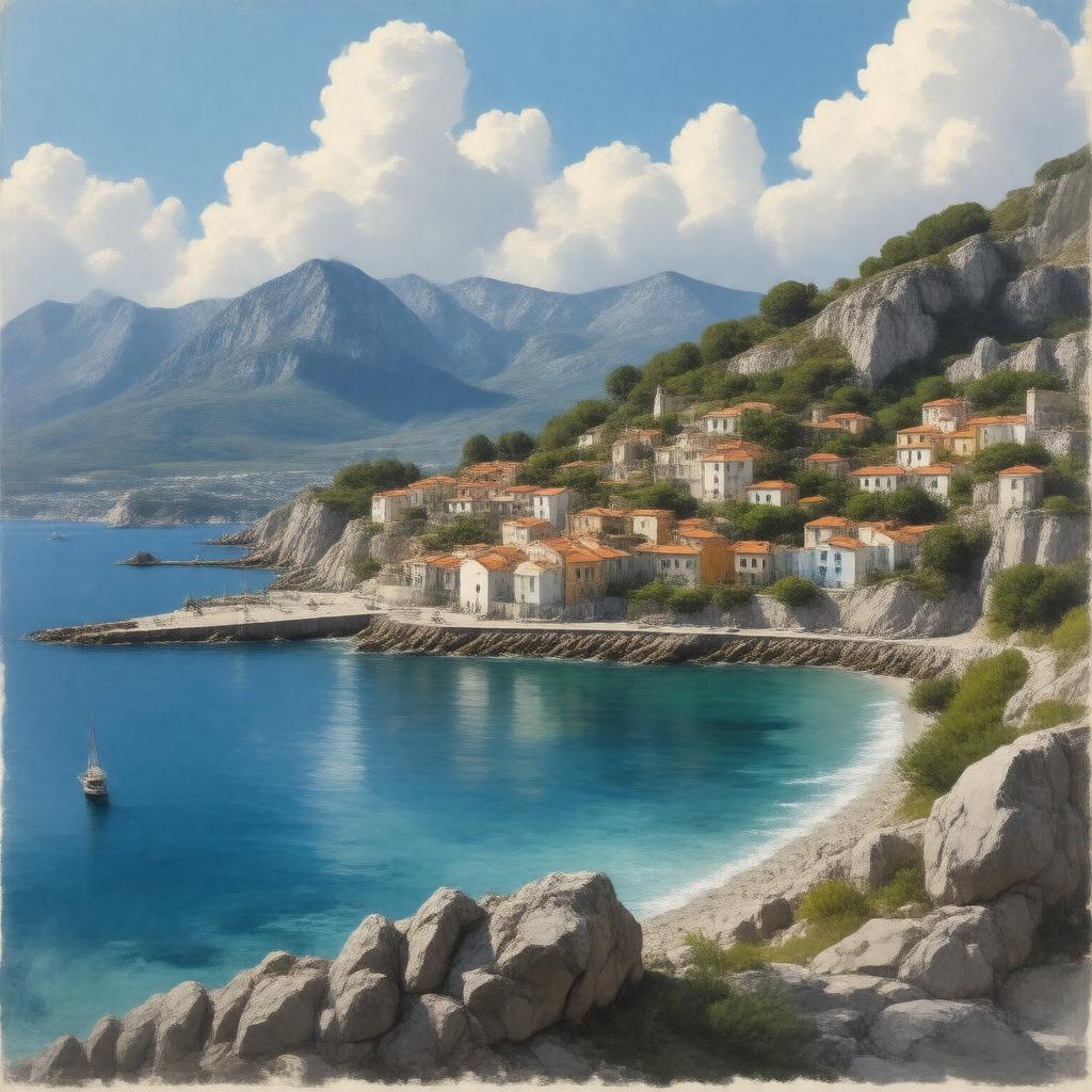 AI-created image of Saint Pierre