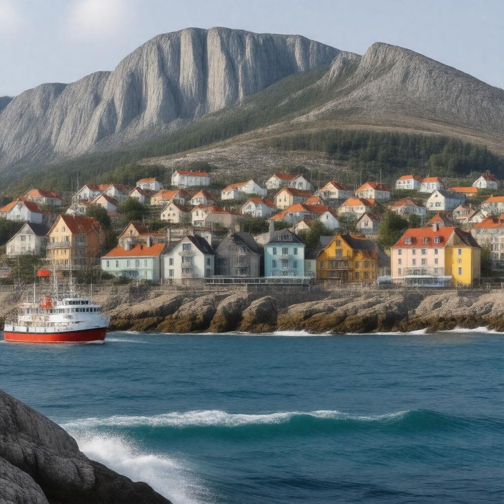AI-created image of Saint Pierre and Miquelon