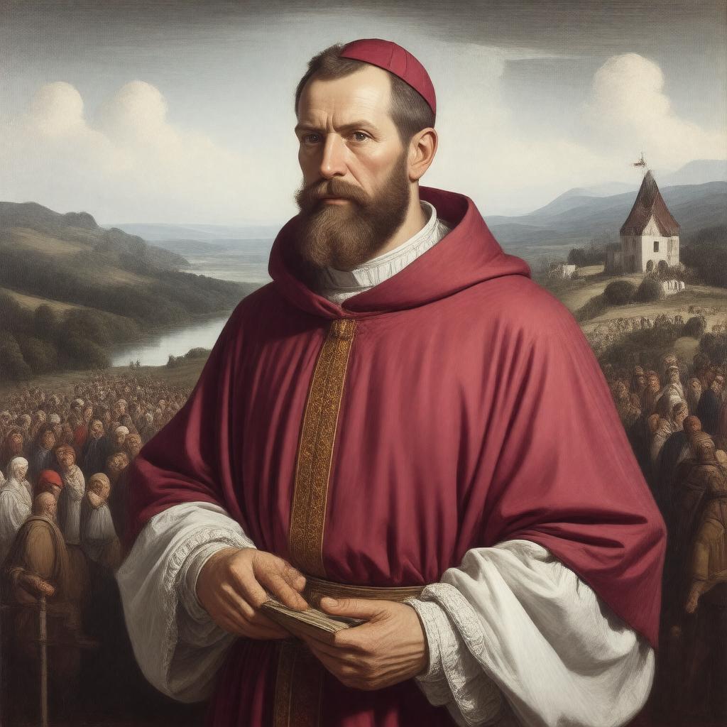 AI-created image of Saint Robert Southwell