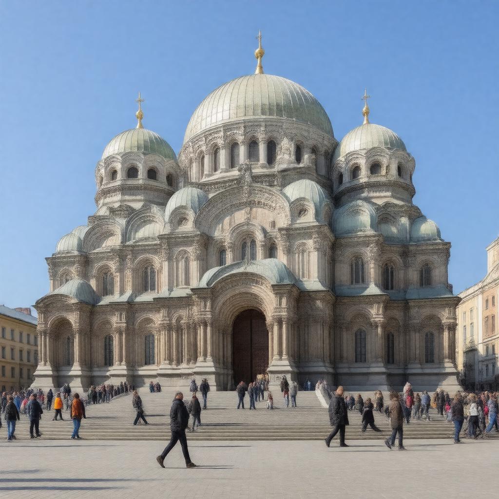 AI-created image of Saint Sophia Cathedral