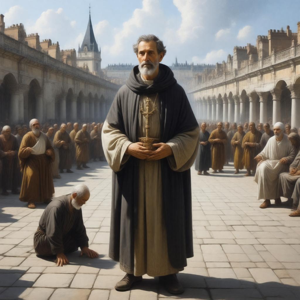 AI-created image of Saint Vincent de Paul