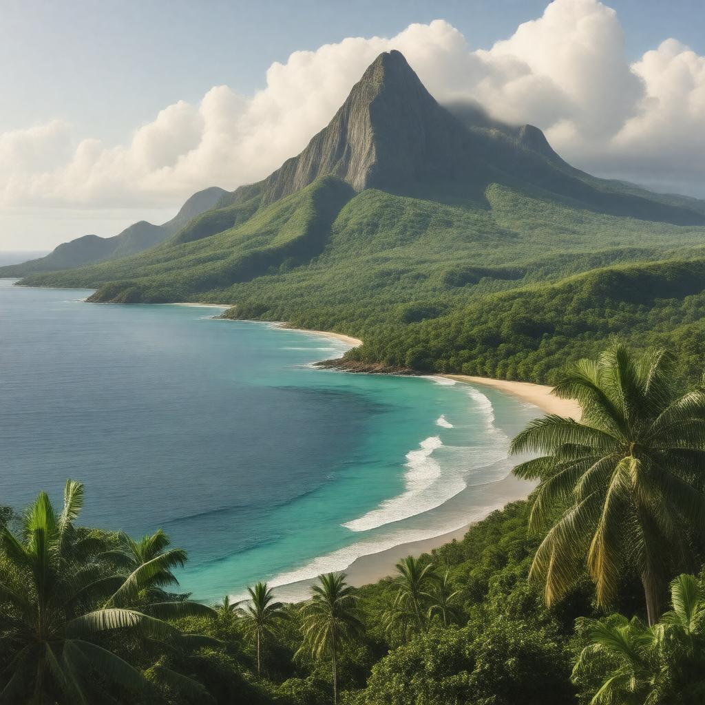 AI-created image of Saint Vincent