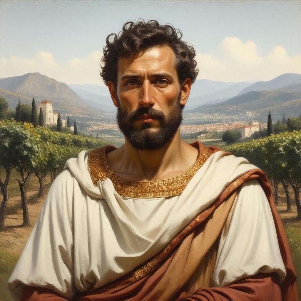 AI-created image of Saint Vincent of Saragossa