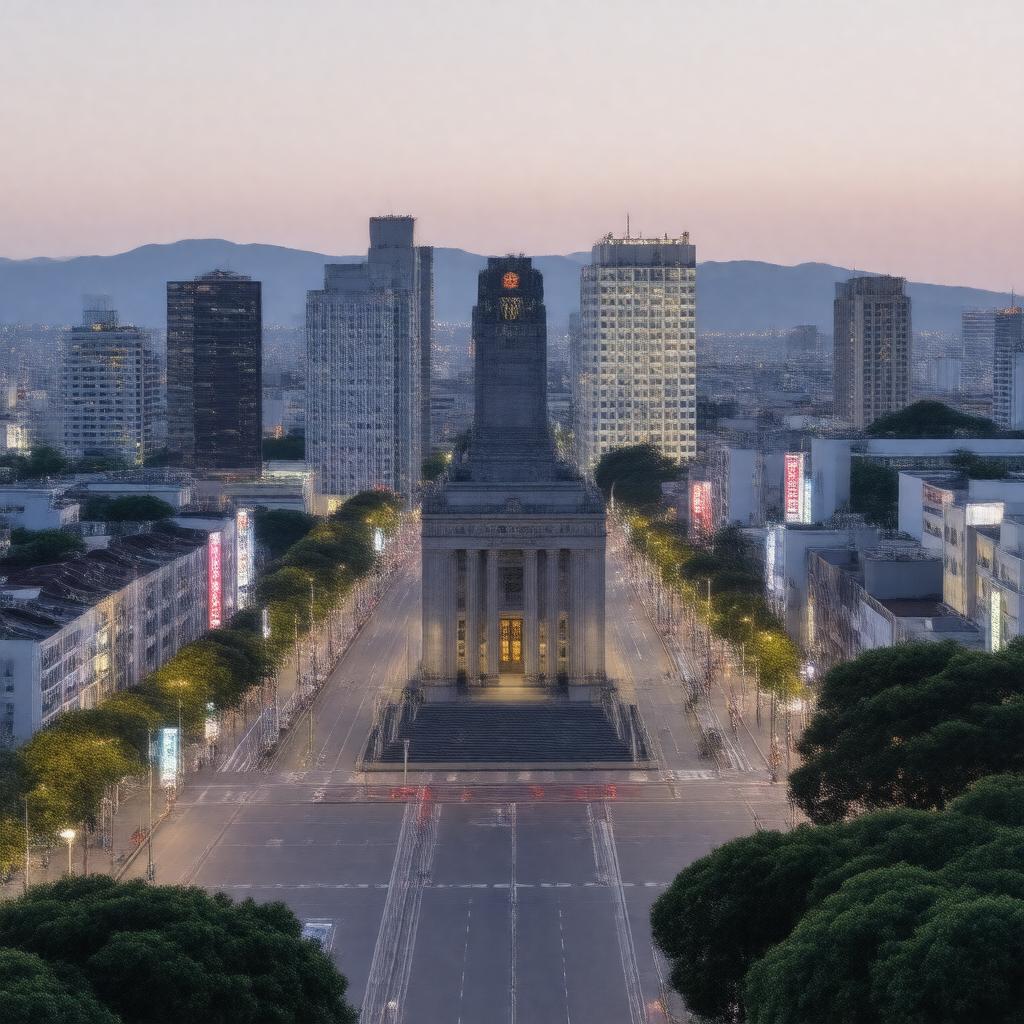 AI-created image of Saitama, Japan