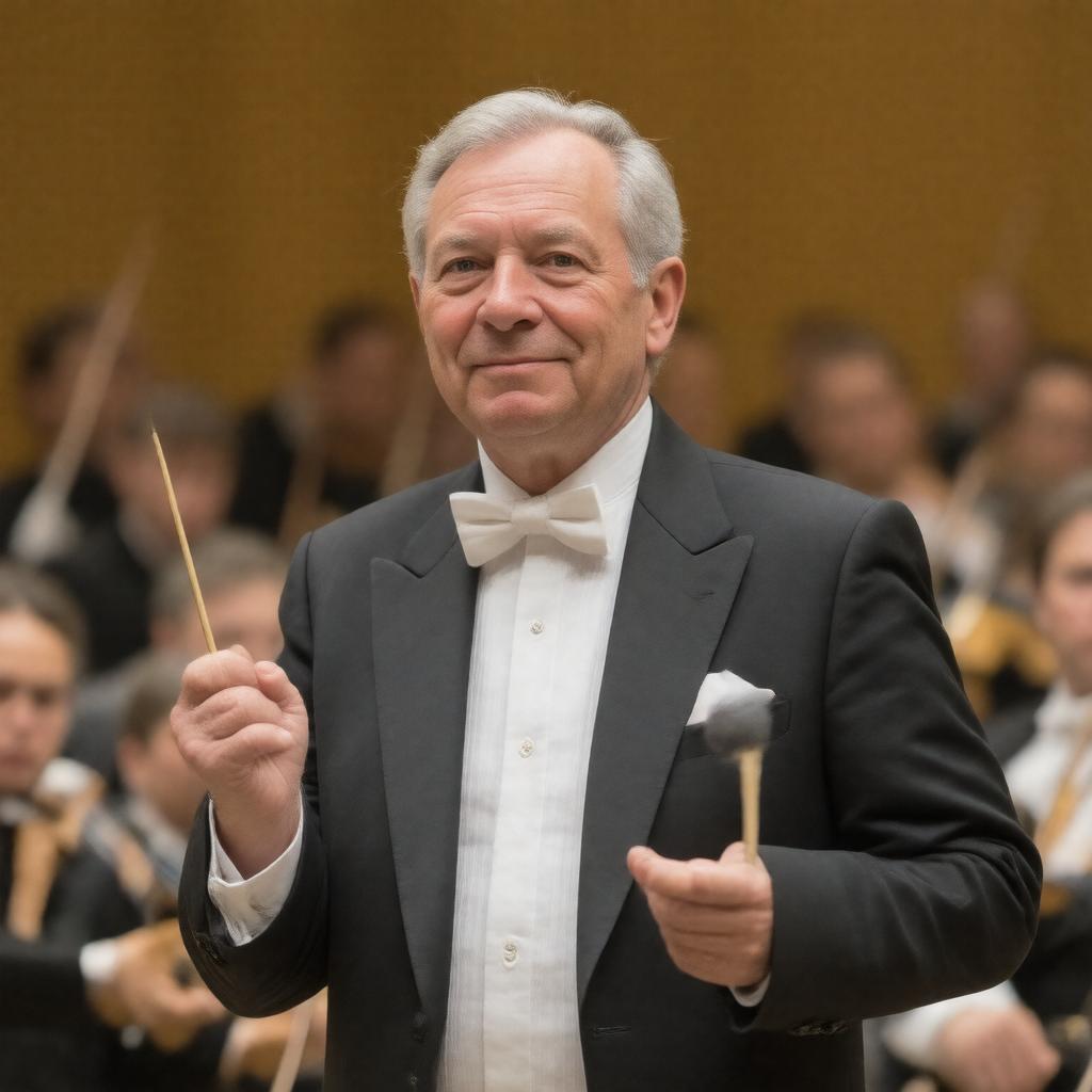 Click to view larger image AI-created image of Sakari Oramo