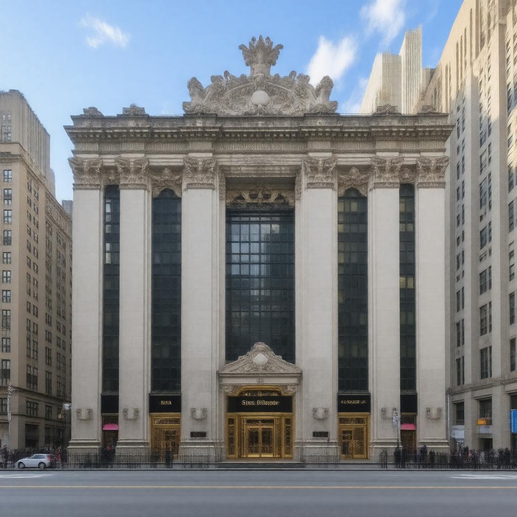 Click to view larger image AI-created image of Saks Fifth Avenue