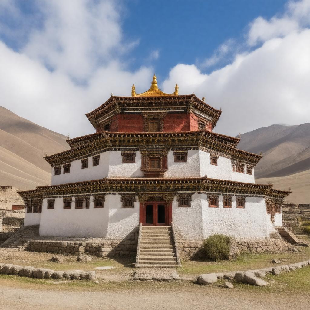 AI-created image of Sakya