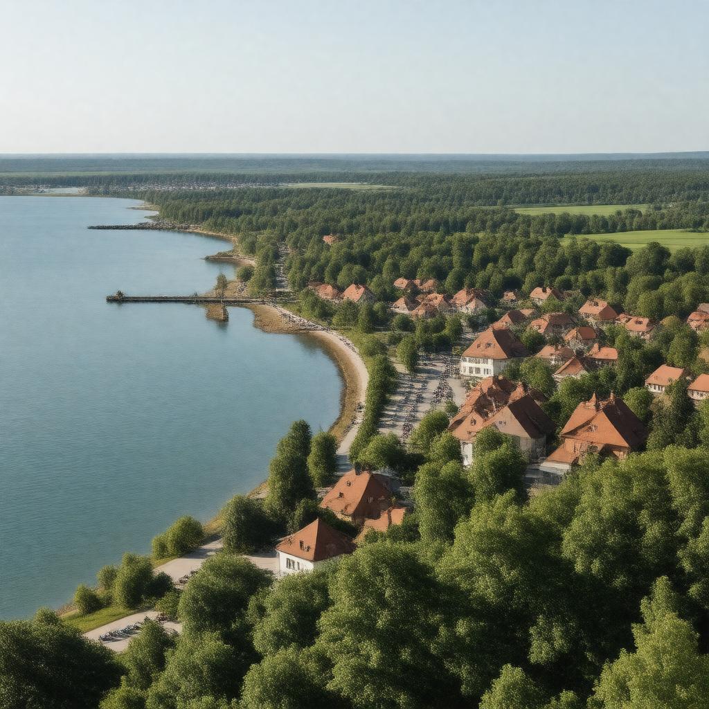 AI-created image of Salacgrīva