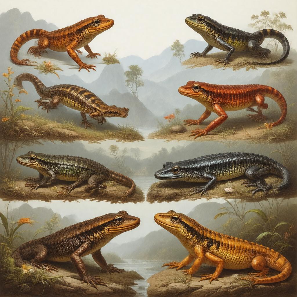 AI-created image of Salamandridae