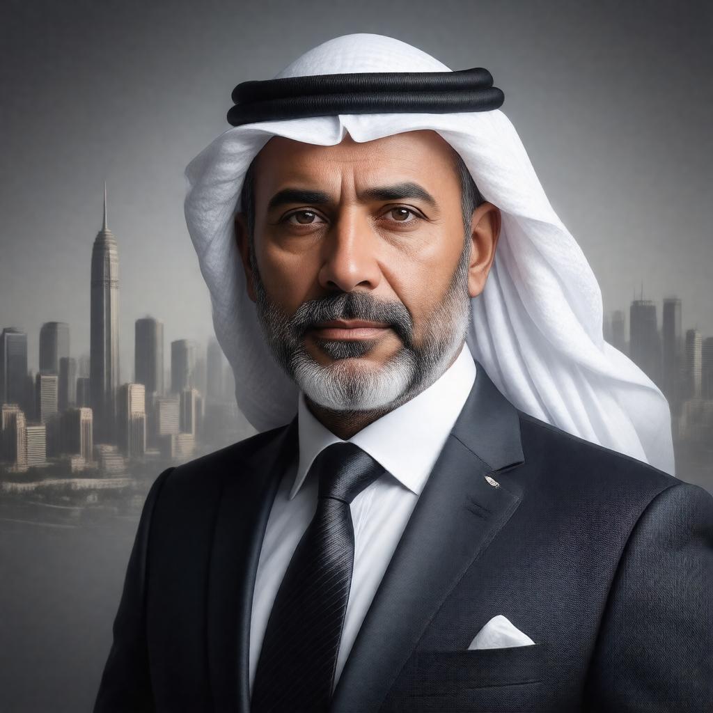 AI-created image of Saleh Abdulaziz Al Rajhi