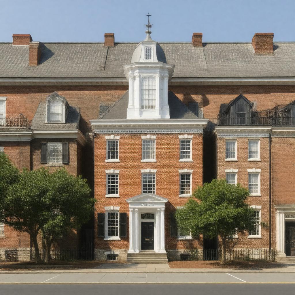 AI-created image of Salem Common Historic District