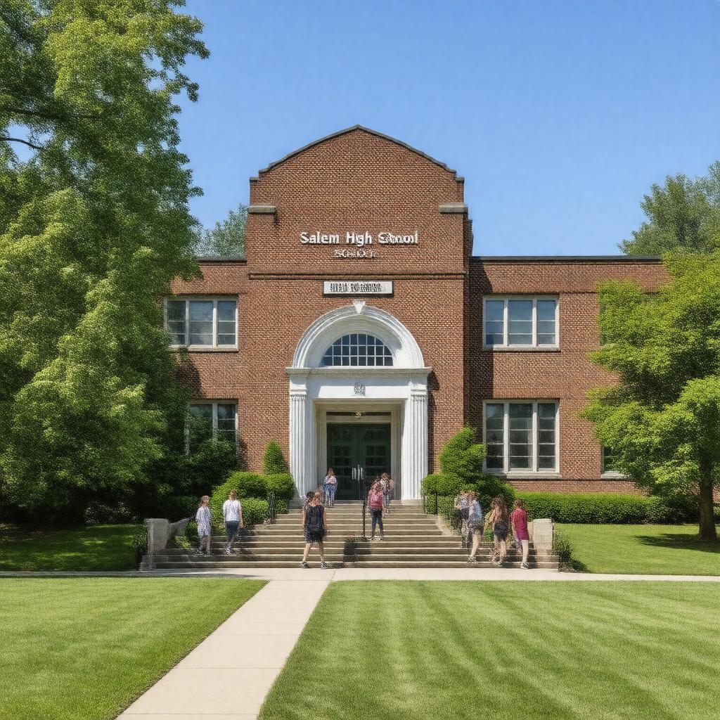 AI-created image of Salem High School