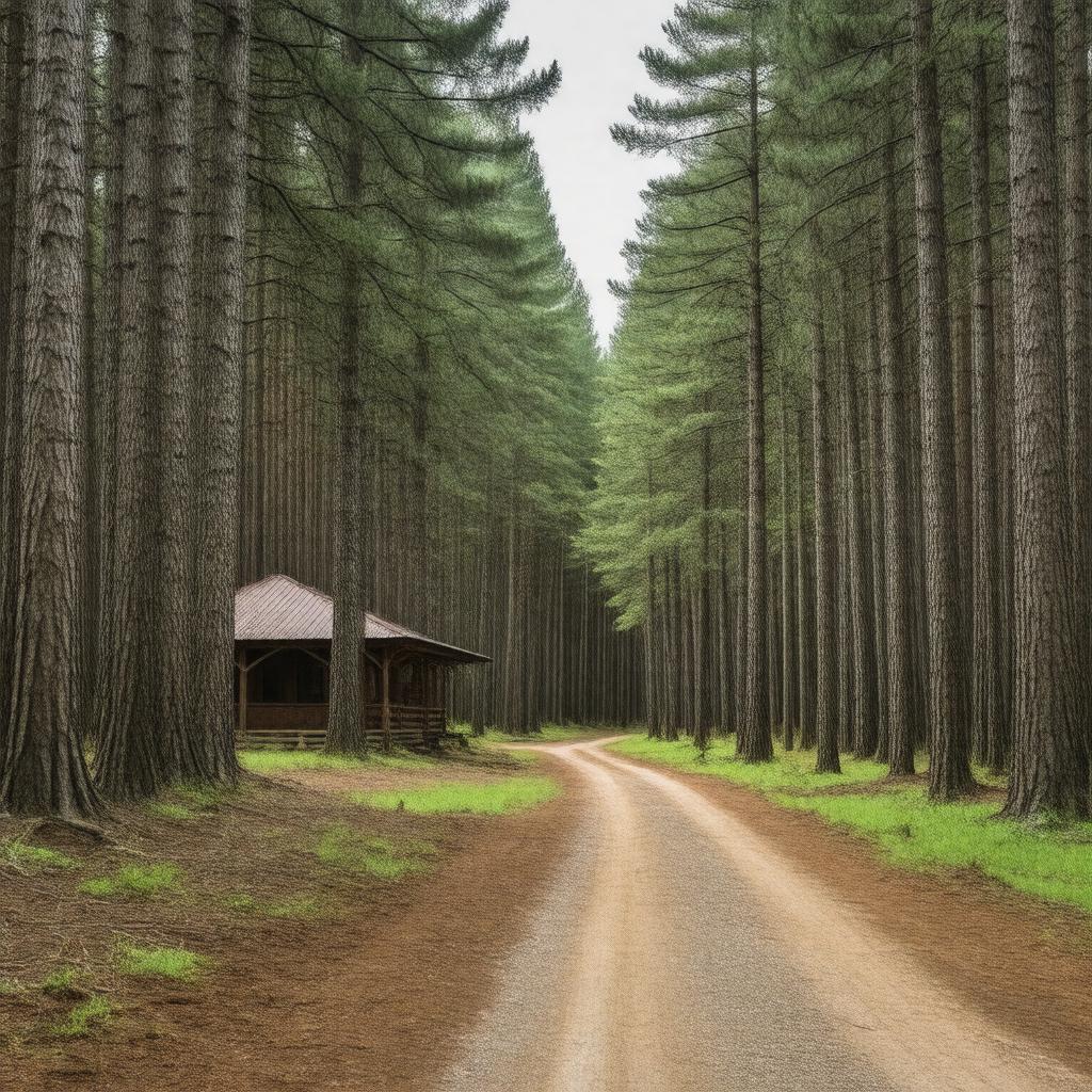 AI-created image of Salem Ranger District