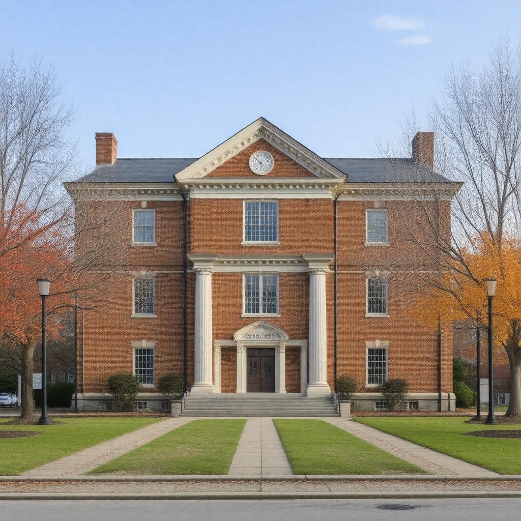 AI-created image of Salem State College