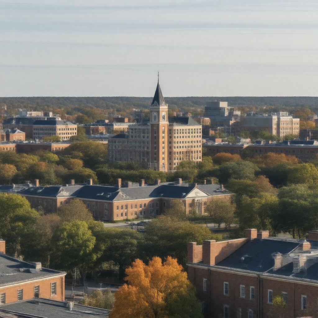 AI-created image of Salem State University