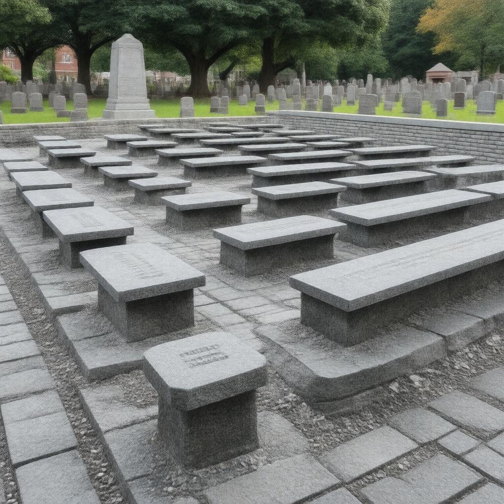 AI-created image of Salem Witch Trials Memorial