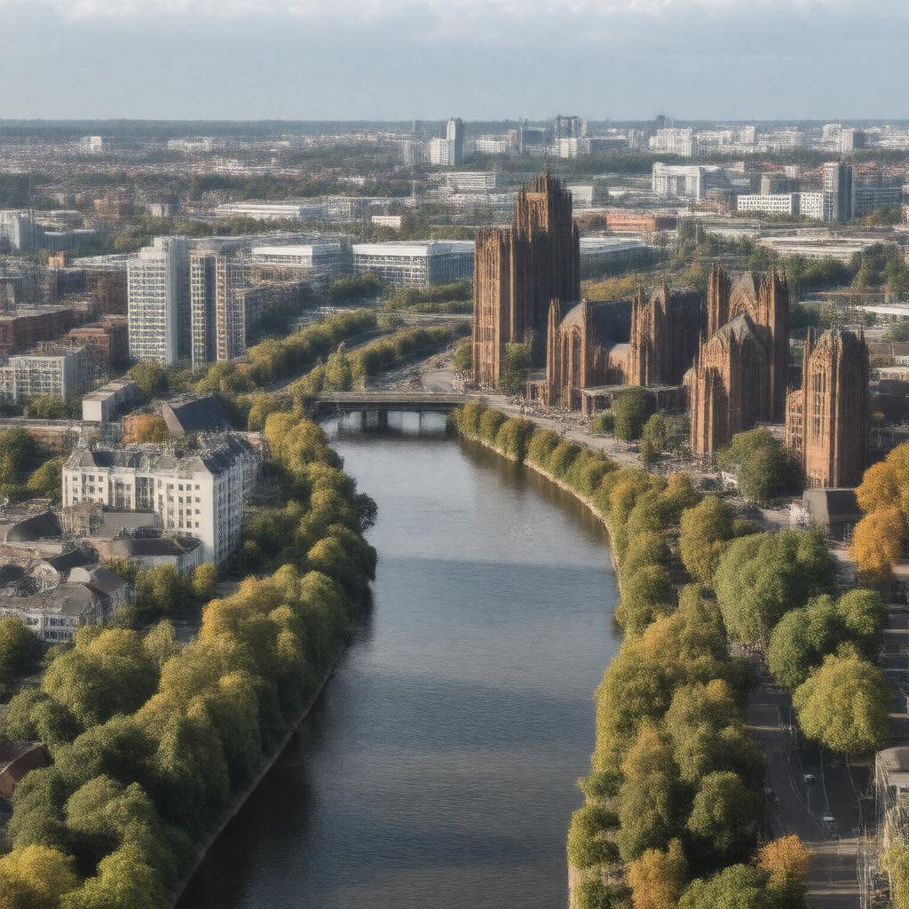 AI-created image of Salford