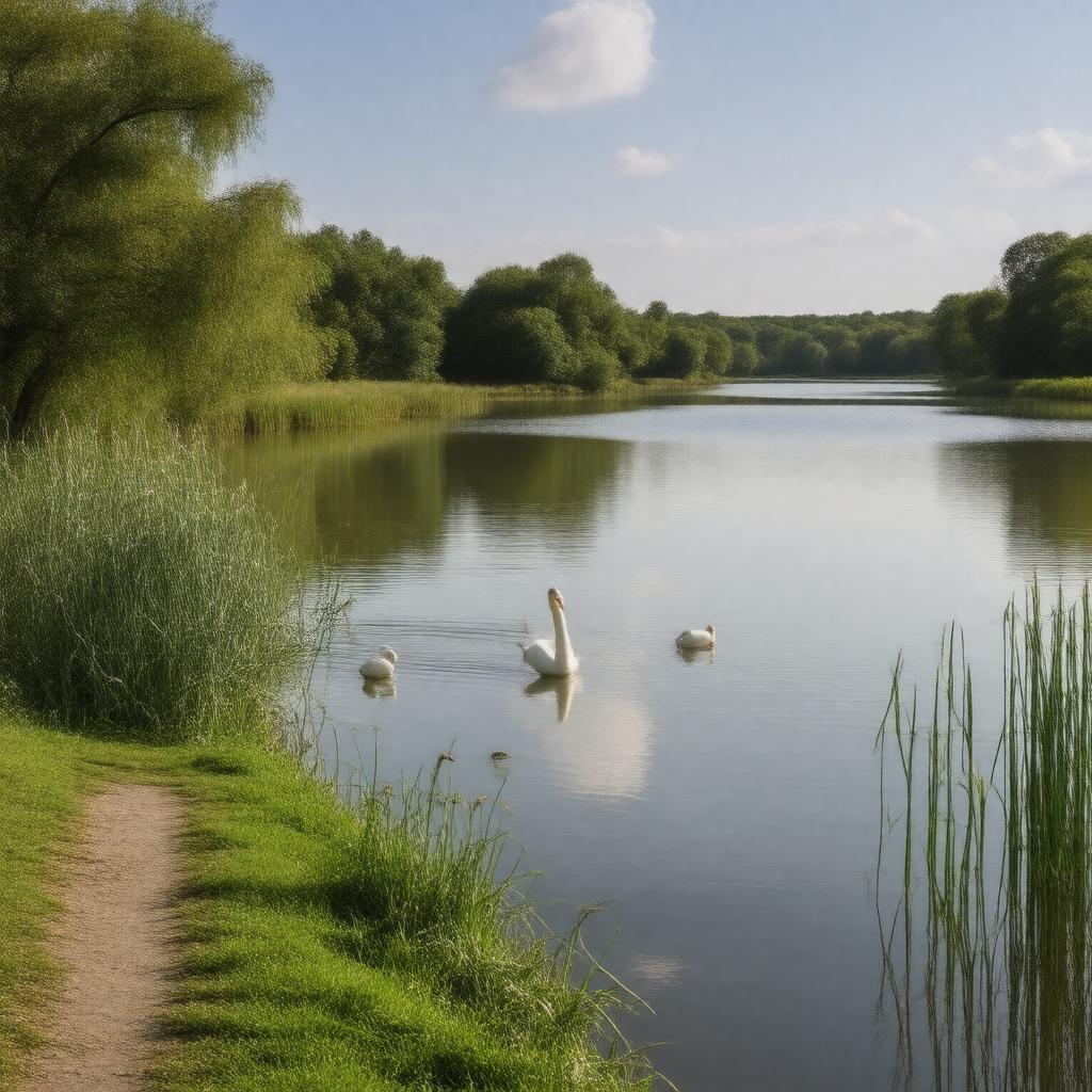 AI-created image of Salhouse Broad