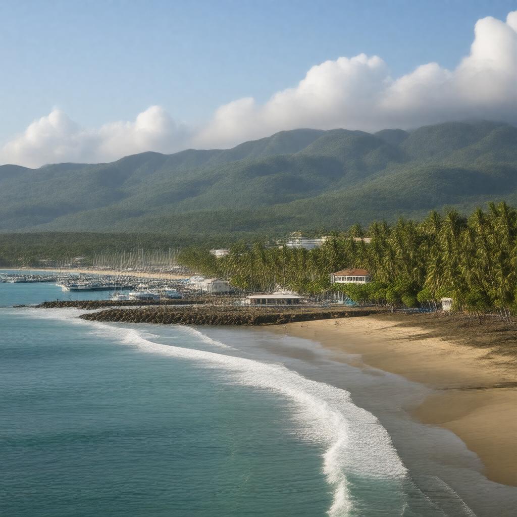 AI-created image of Salinas, Puerto Rico