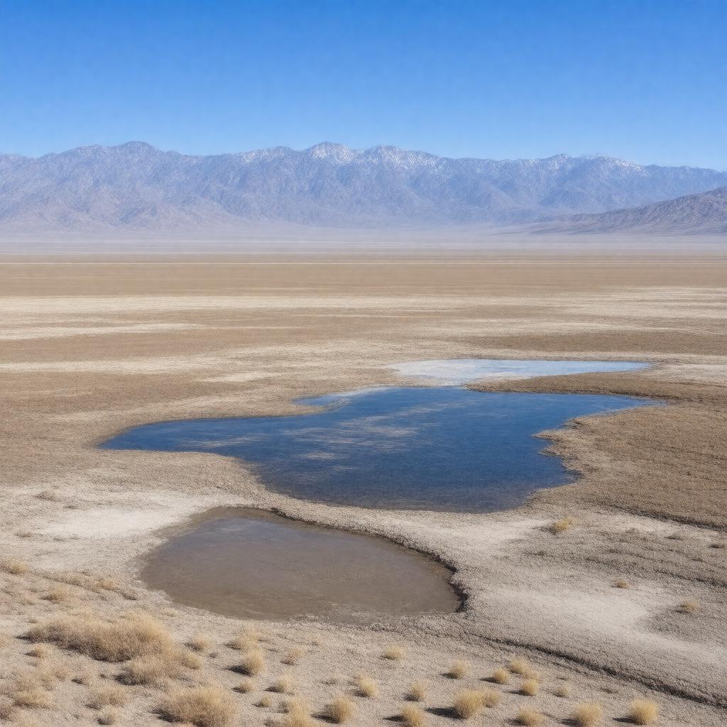 AI-created image of Saline Valley