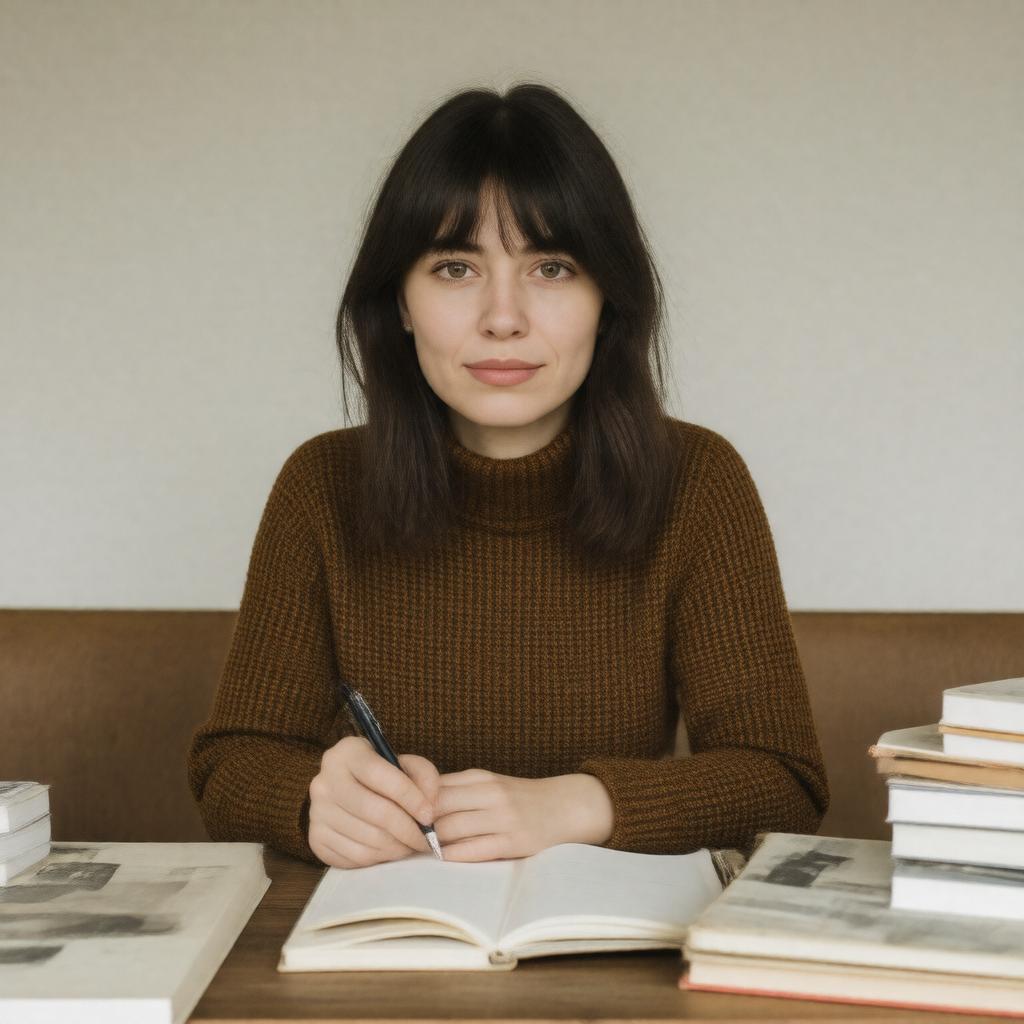 AI-created image of Sally Rooney