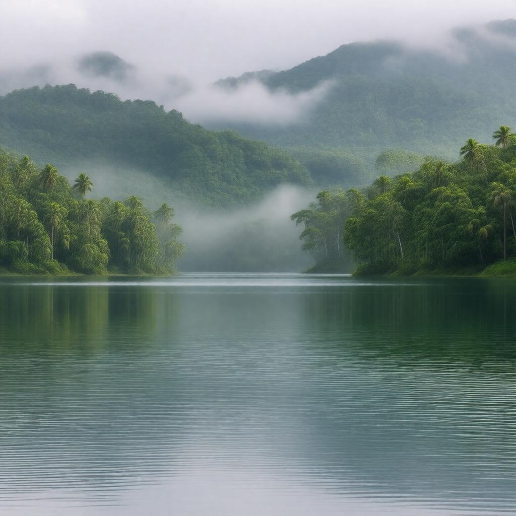 AI-created image of Salmon Bay Lake