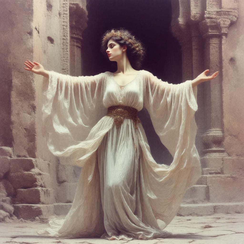 AI-created image of Salomé