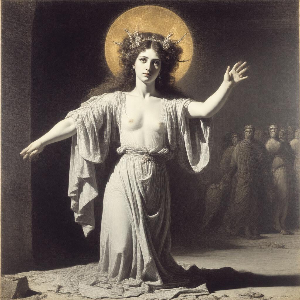 AI-created image of Salome