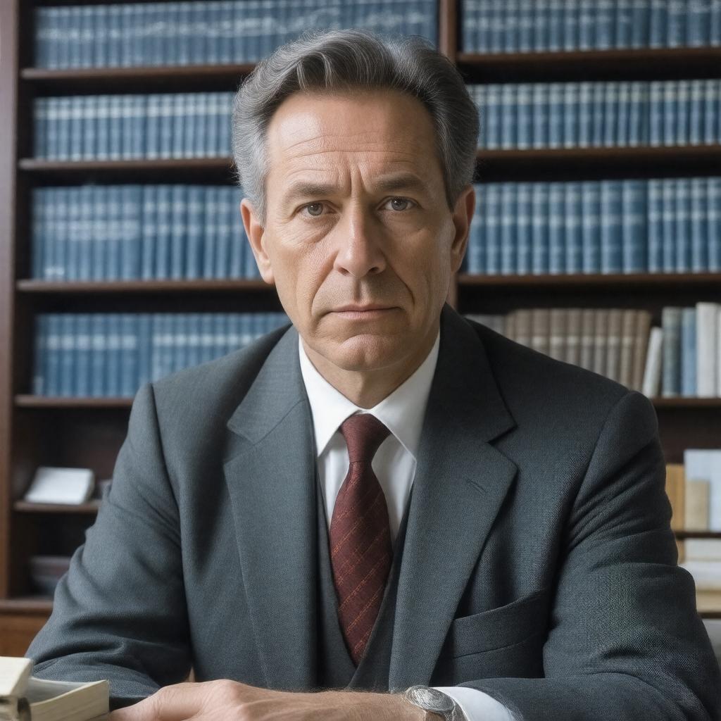 AI-created image of Salomon Bochner