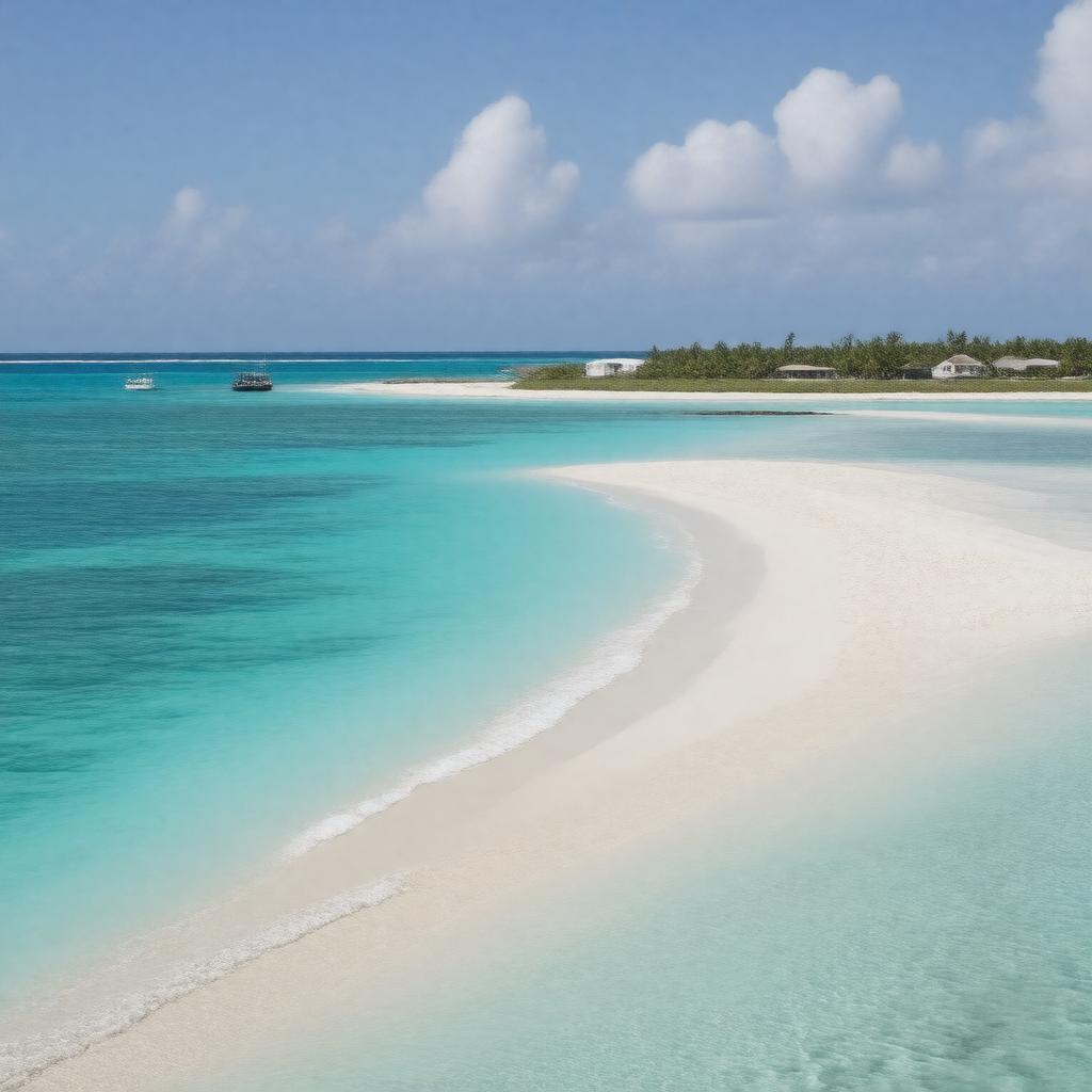 AI-created image of Salt Cay