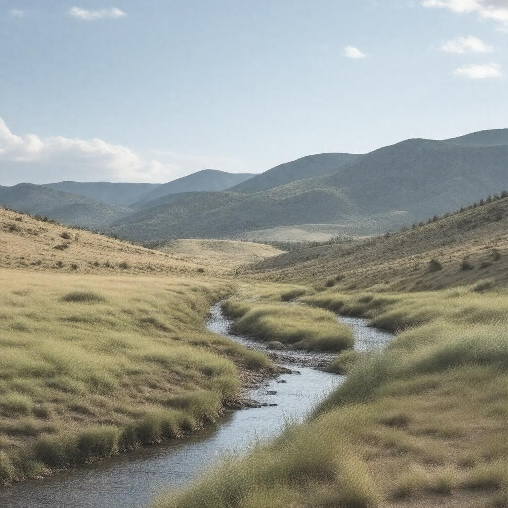 AI-created image of Salt Creek