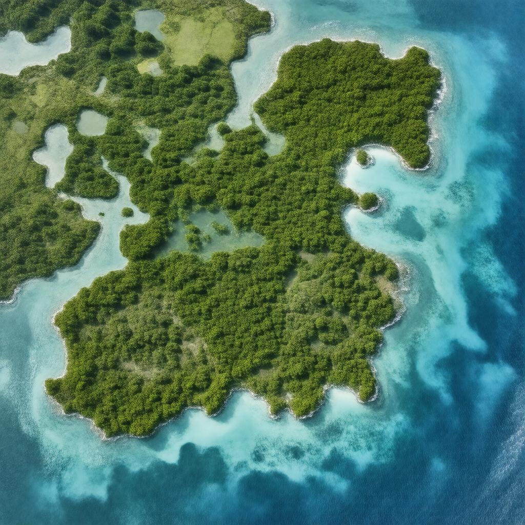 Click to view larger image AI-created image of Salt River Bay National Historical Park and Ecological Preserve