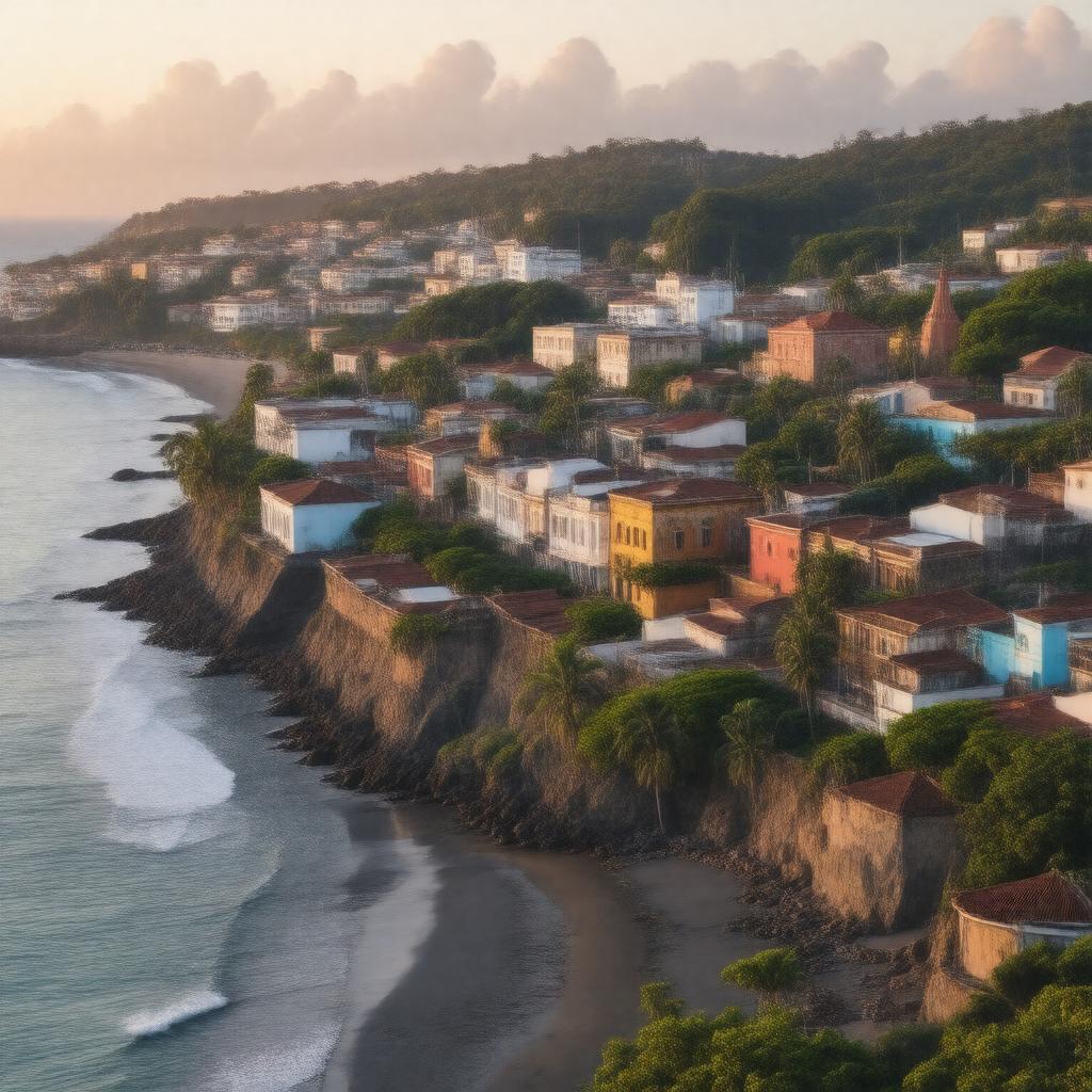 AI-created image of Salvador, Brazil