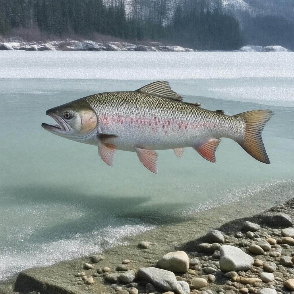 AI-created image of Salvelinus alpinus