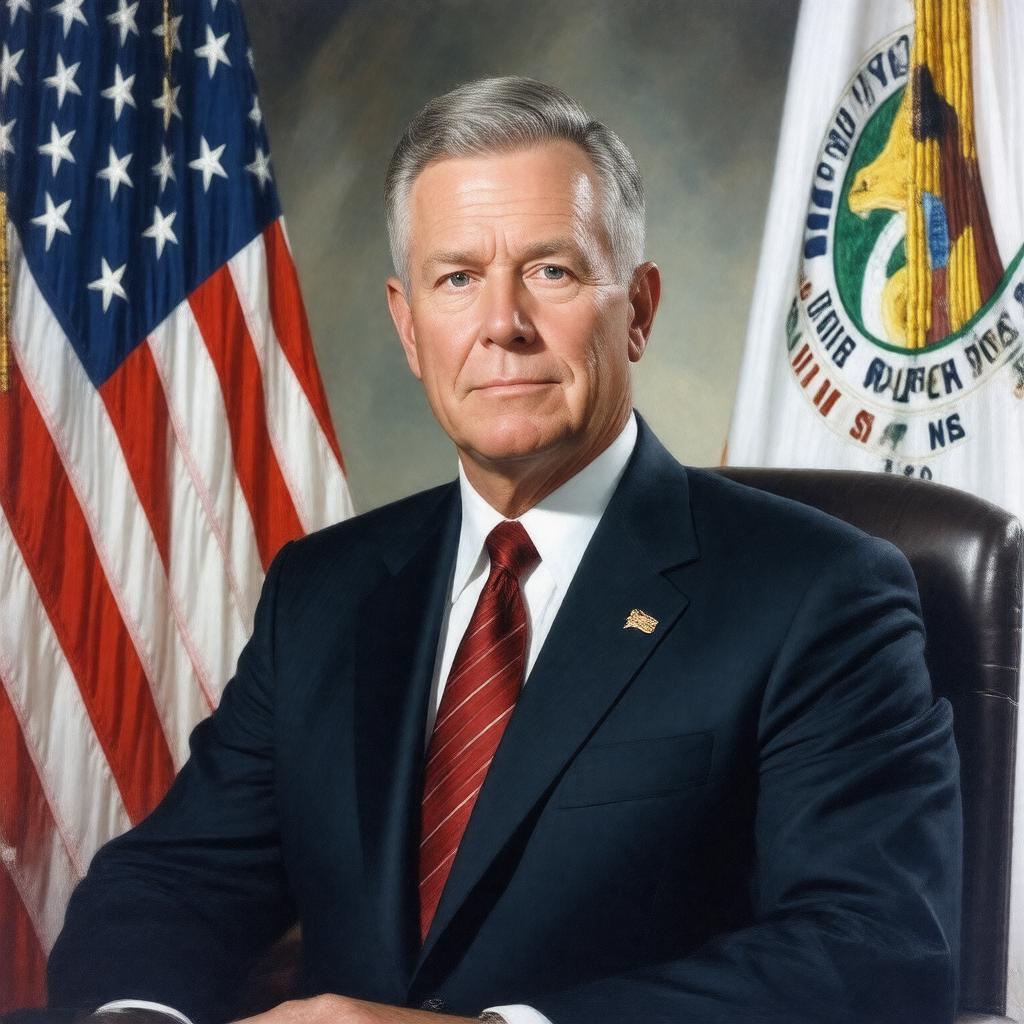 AI-created image of Sam Farr