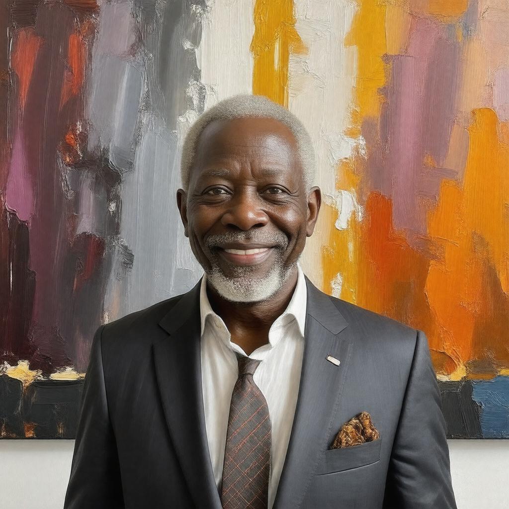 AI-created image of Sam Gilliam