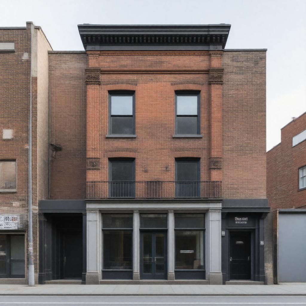 Click to view larger image AI-created image of Sam Kee Building