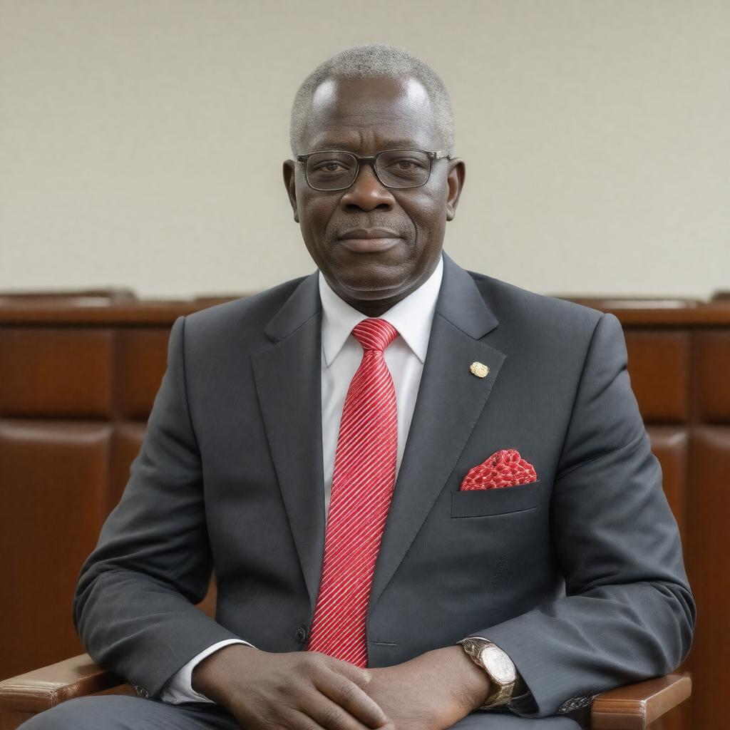 AI-created image of Sam Kofi Atta Mills