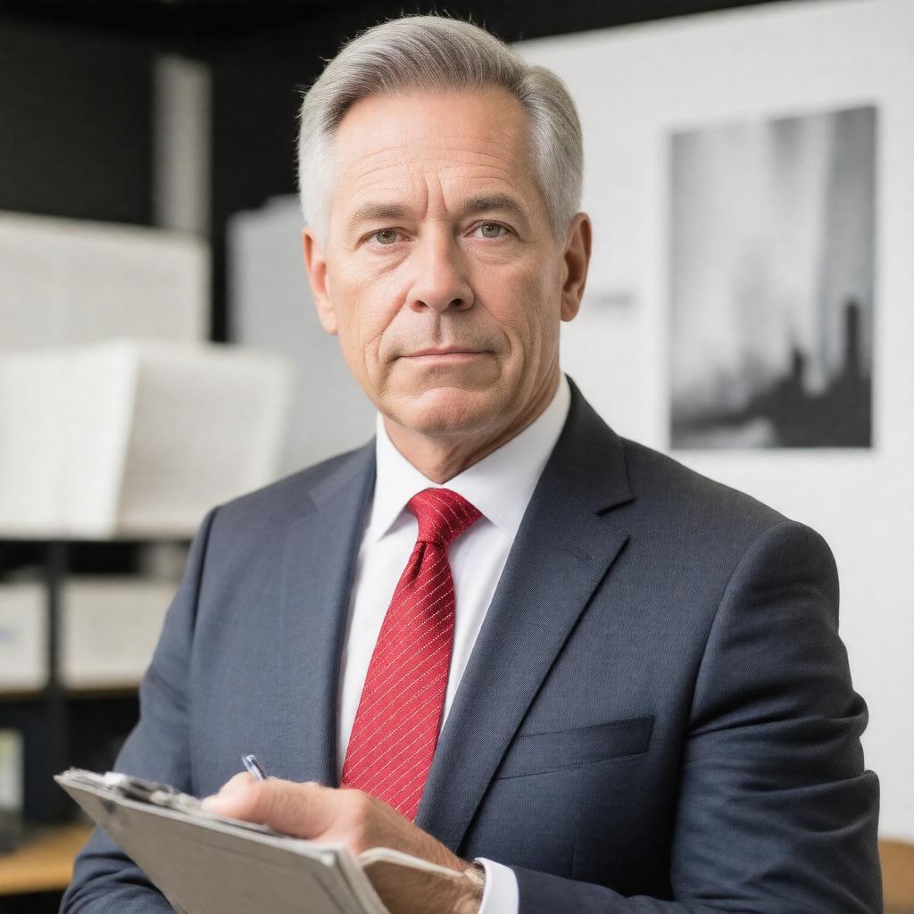 AI-created image of Sam Roe