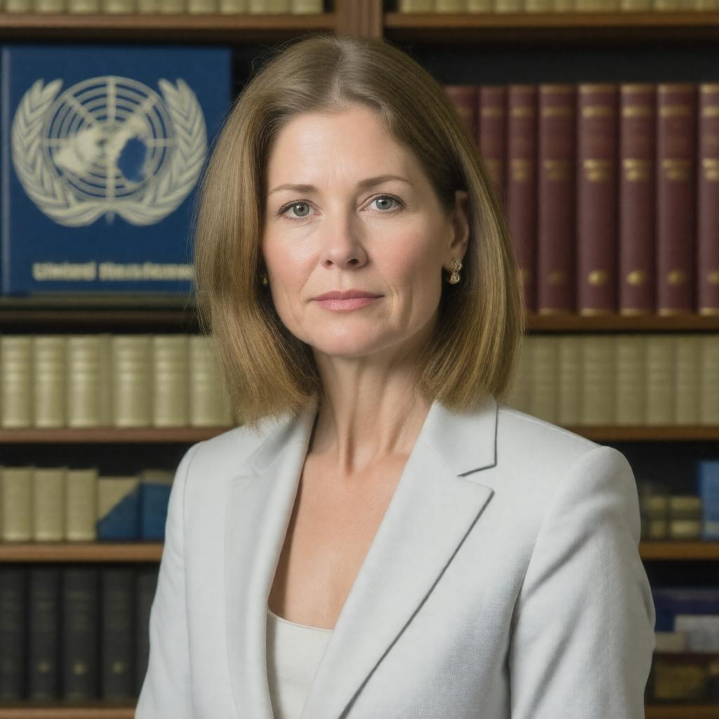 AI-created image of Samantha Power