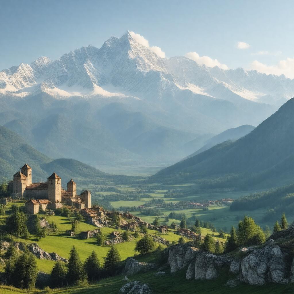 AI-created image of Samegrelo-Zemo Svaneti