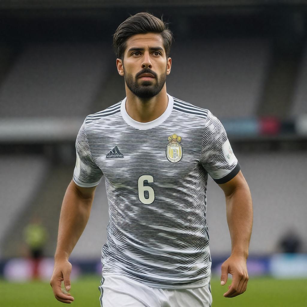AI-created image of Sami Khedira